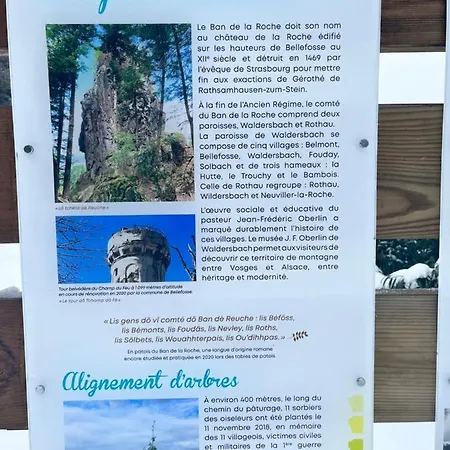 Vakantiehuis Maison Independante De Montagne En Alsace Bellefosse